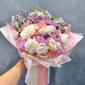 Blushing Peony Whisper Bouquet